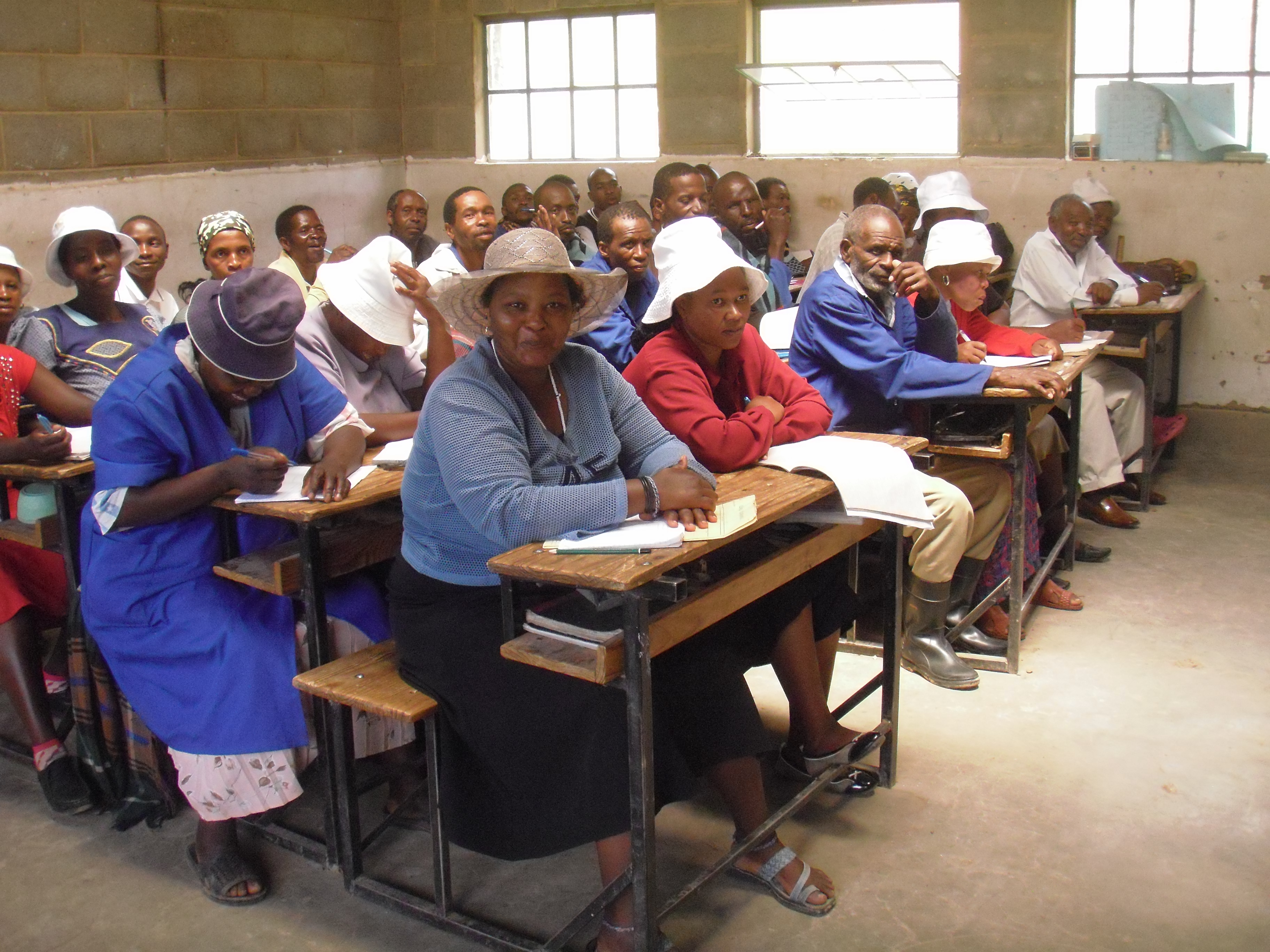 Adult education in Lesotho.